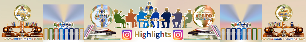ACEIDD, E. EMAD et EMAD Consulting > Highlights