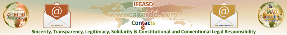ACEIDD (IECASD) et EMAD Consulting - Contacts