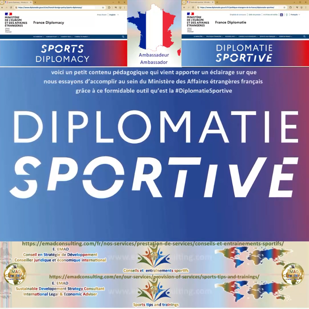 samuel ducroquet la définition de la diplomatie sportive française