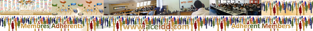ACEIDD, Practices of the International, Adherent Membres
