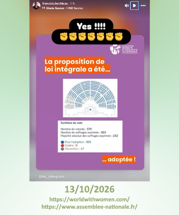 ACEIDD, WWWW! Mairie de Paris, Assemblée Nationale