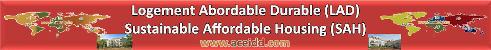 EMAD Consulting & ACEIDD > Our sectoral practices >  Architectural Constructions - Sustainable Affordable Housing 