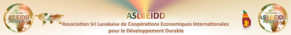 Partenaires internationaux - Sri Lanka - ASLCEIDD 