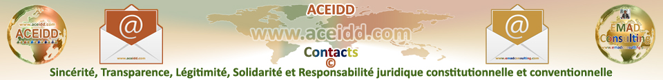 ACEIDD et EMAD Consulting - Contacts