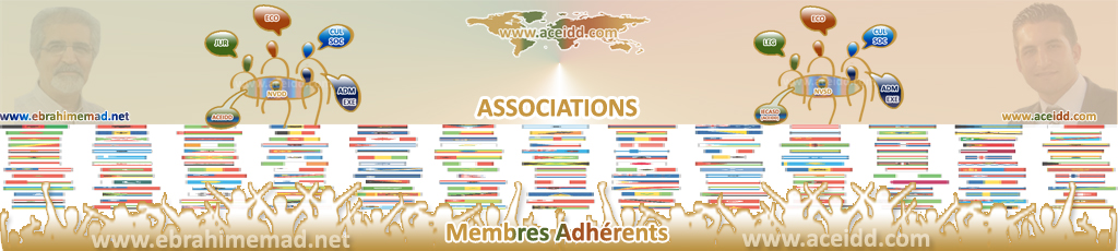 ACEIDD, Pratiques de l'International, Membres Adhérents, Associations